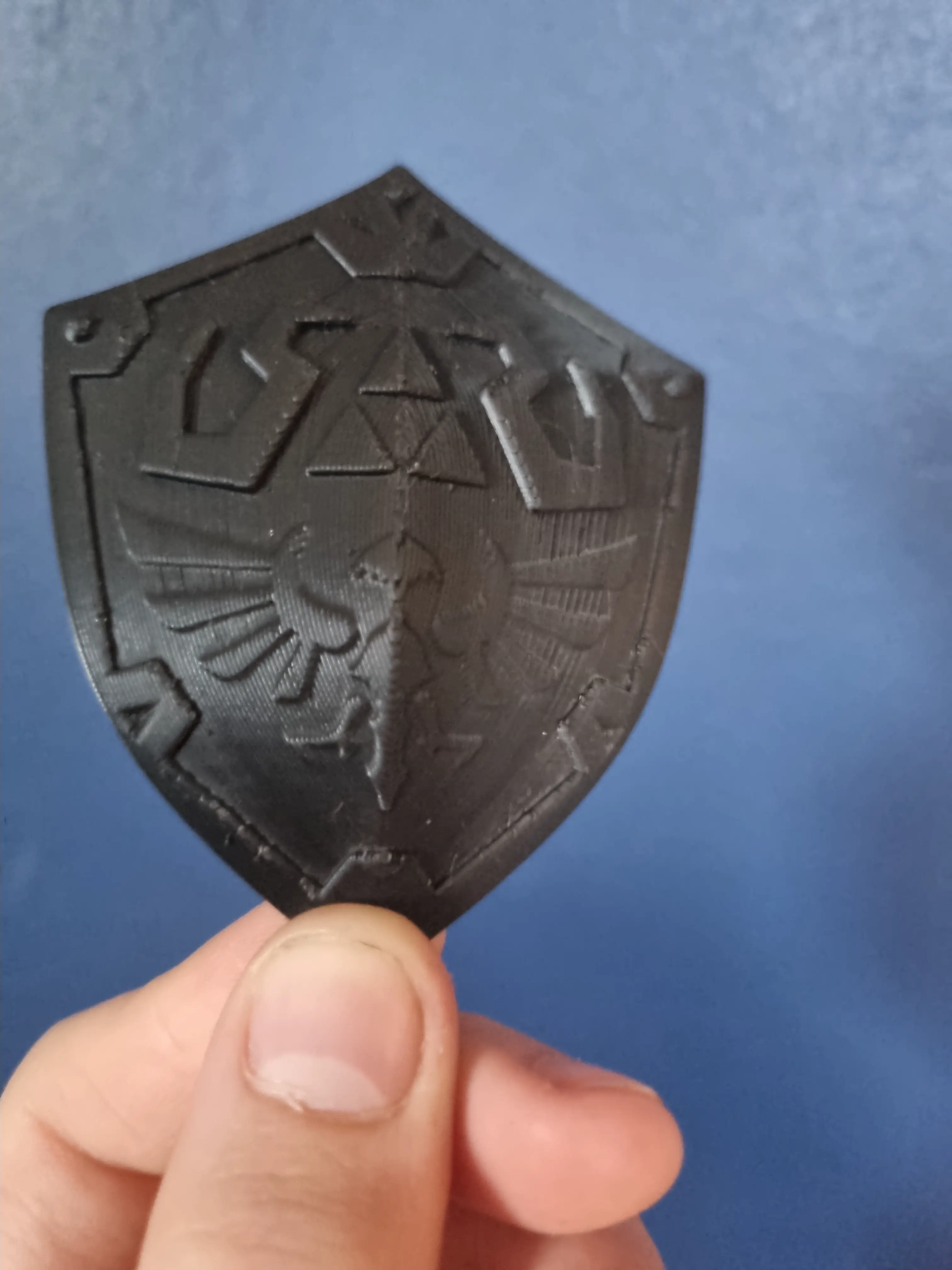 Hylian sheild from The Legend of Zelda