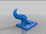 skull tentacle wall hook-0