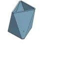 Origami Triangle Pen Cup-1