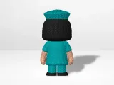 Cute Nurse Boy and Girl Couple – Knitted – Crochet-4