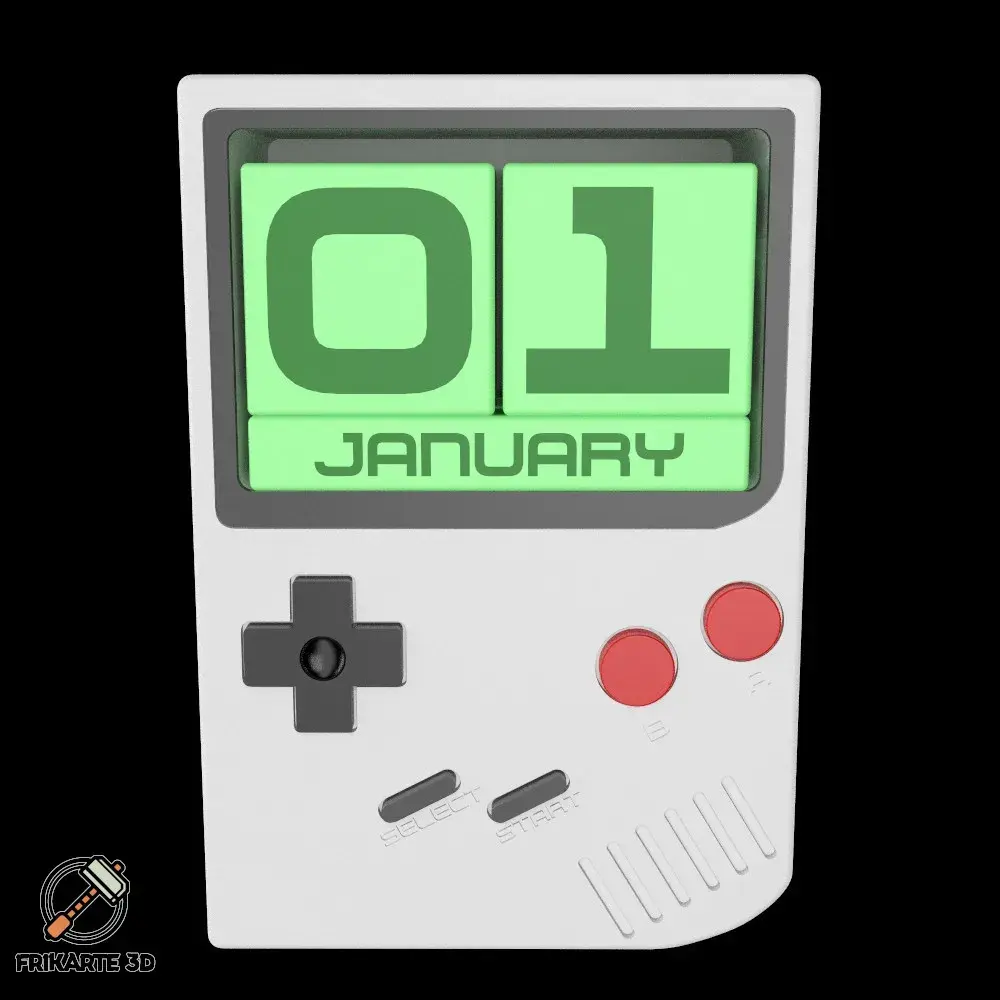 Game Boy Perpetual Calendar
