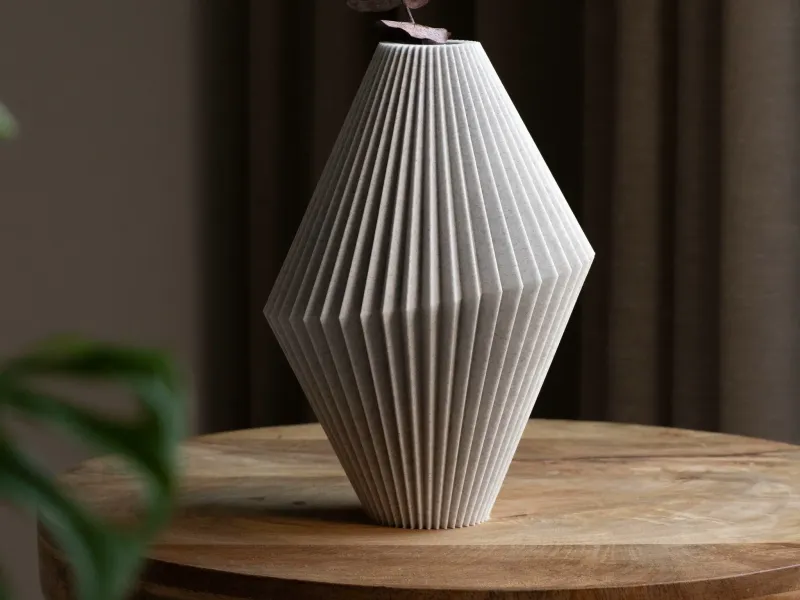 Vase KAITO - Contemporary Geometric Design