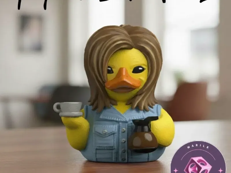 Pato de Borracha Rachel Green