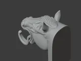 Horse Head Wall Hanger Coat and Key Holder Hook-3