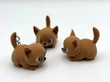 Tiny Cute Chihuahua with Keychain-1