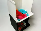 Modular vertical stacking bin-1