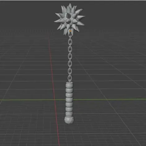 spiked ball flail
