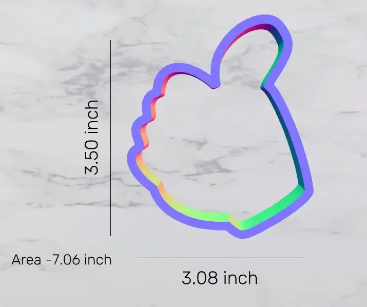 Thumbs Up Cookie Cutter