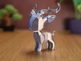 Low Poly Deer-3