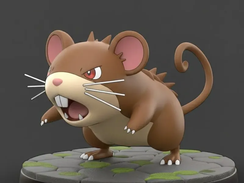 Raticate - pokémon 