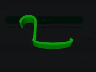 Cubicle Back Pack Hook