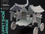 Caravan - Puppet Master's Show - PRESUPPORTED - Echelle 32mm-1