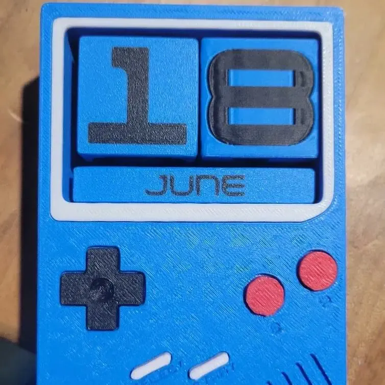 Gameboy Calender