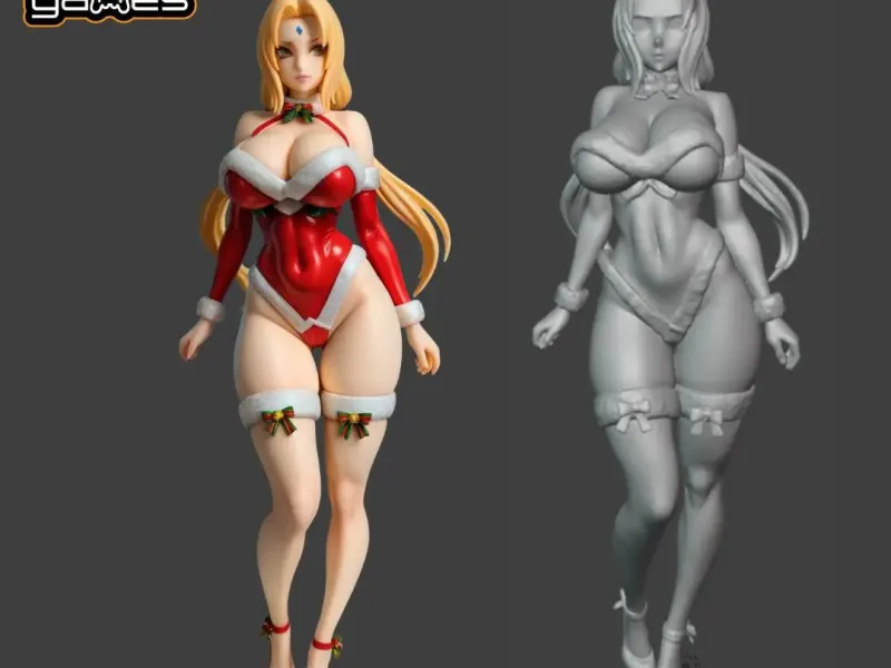 Tsunade Navidad Naruto