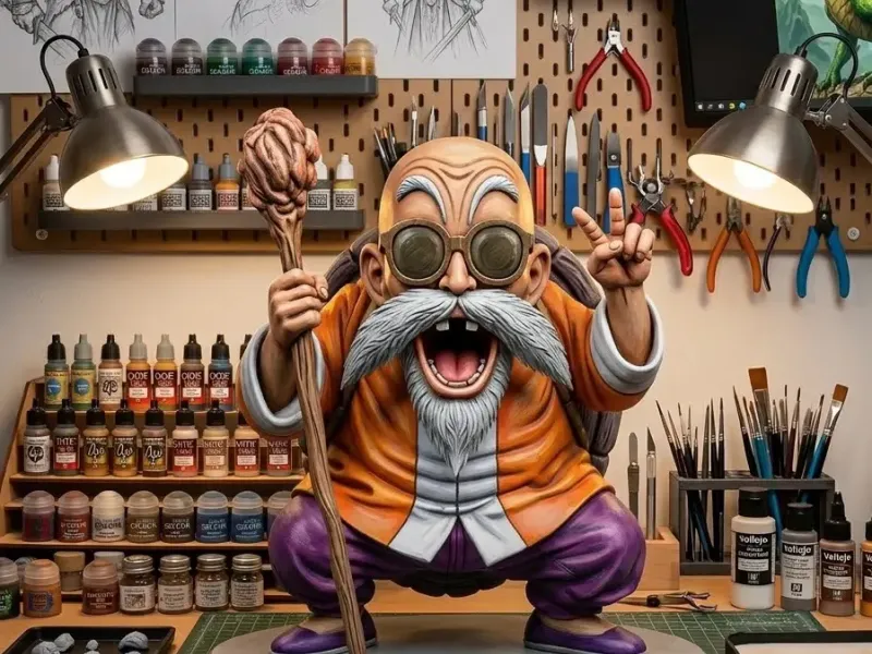 Maestro Roshi – Sabio del Bastón Ancestral