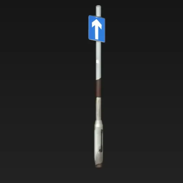 Road sign #1 (PUBLIC DOMAIN)