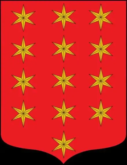 Porta-chaves com o brasão da família Salazar