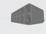 set box with compartments, thk 1,5mm, in size 10x10mm-3
