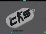 Counter Strike key chain-5