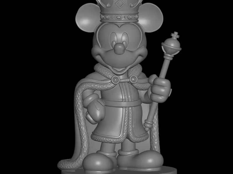 King Mickey1 stl model