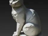 cat statue-4
