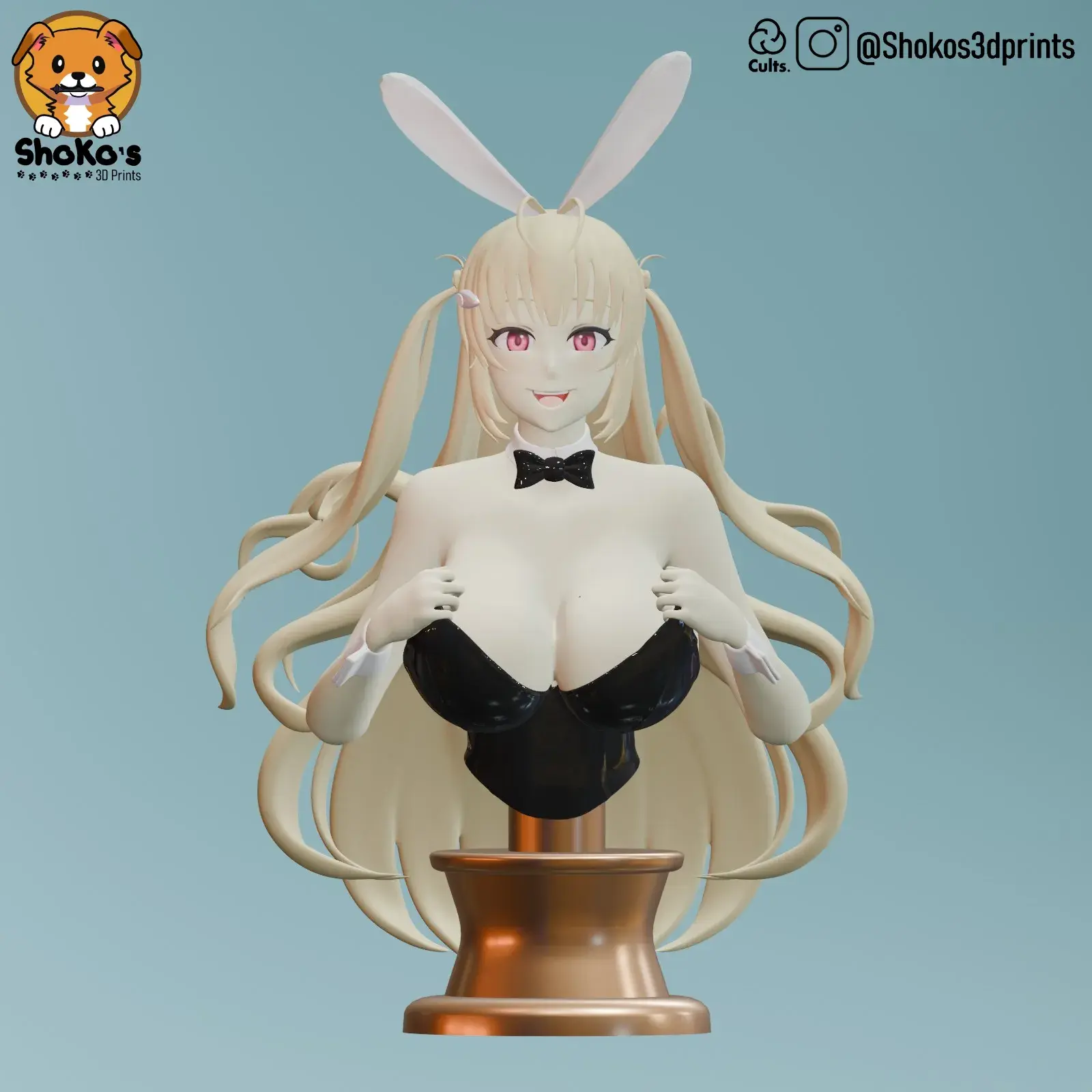 Soda: Twinkling Bunny Bust Nikke