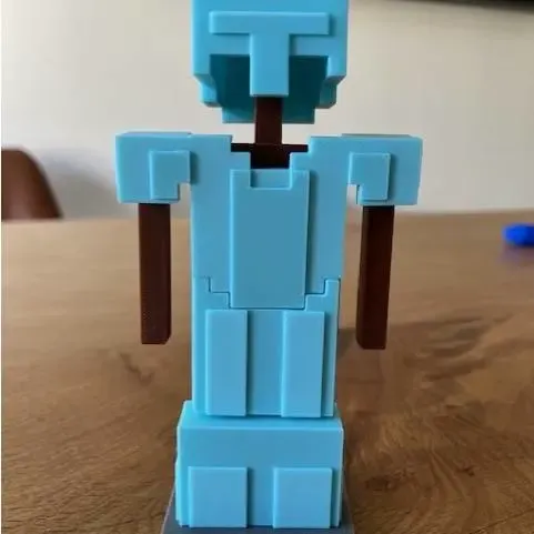 Other STL Download - Minecraft armor stand (no AMS needed!)by ...