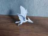Low Poly Pterodactyl-5