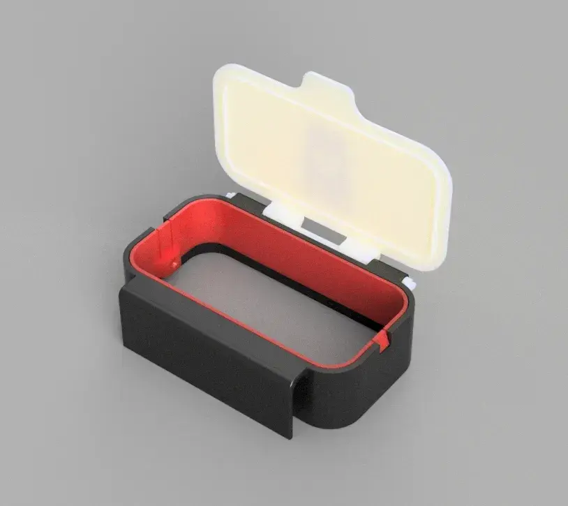 Trash can (bin) to car door