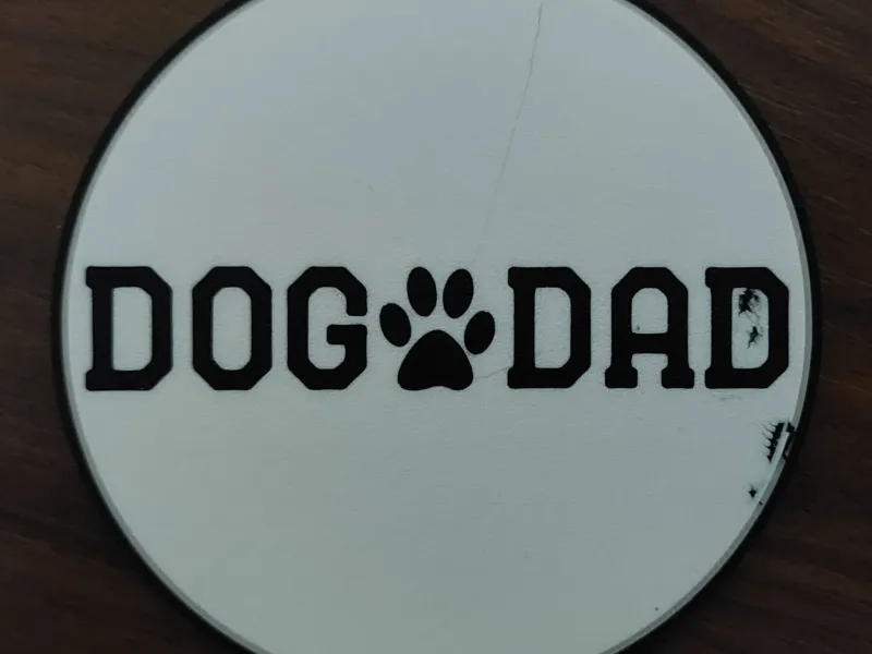 Dog Dad Coaster