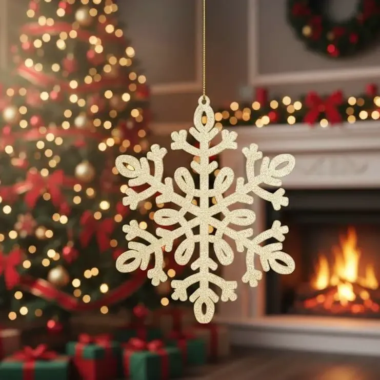 Christmas star ornament 2