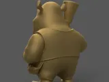 Fun Shrek 3D STL File for Unique Home Decor-4