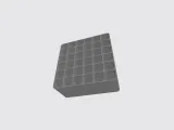 set box with compartments, thk 1,5mm, in size 15x15mm-8