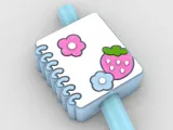 Straw Topper ring-bound notepad-1