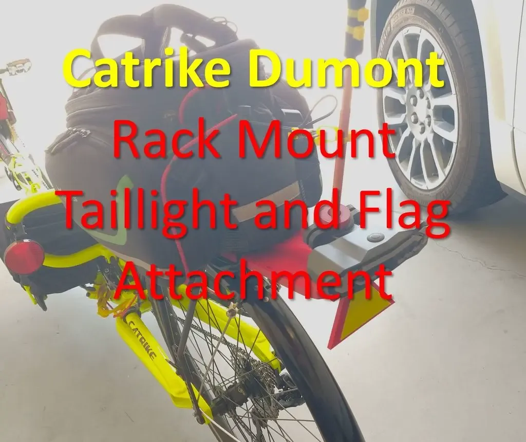 Taillight and Flag Support - Rack Mount