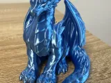 Cute ice dragon statue-1