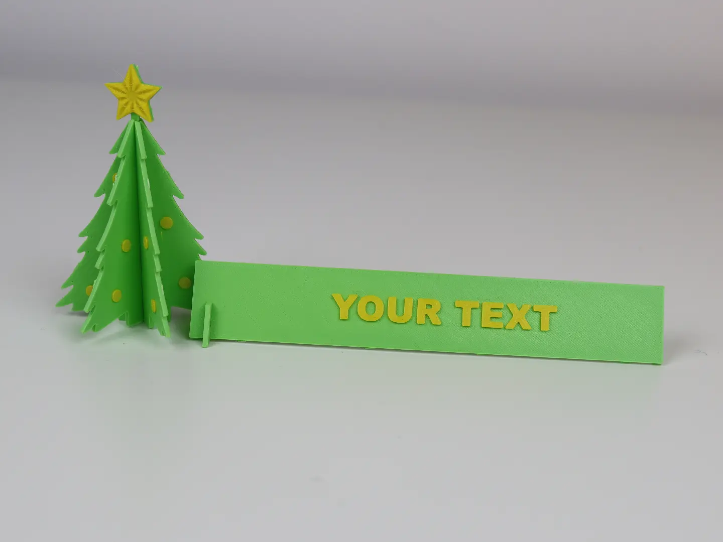 CHRISTMAS TREE CARD KIT