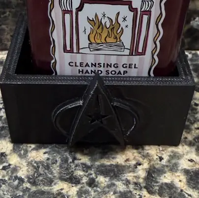 Bath and Body Works Small Soap Pump Star Trek logo