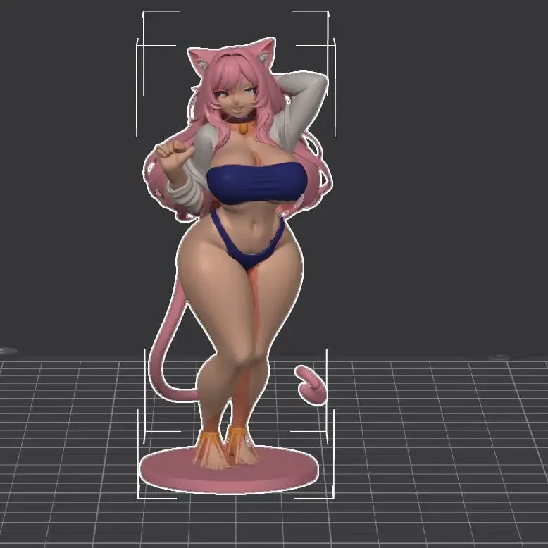 kitty playera-catgirl-mythical girl