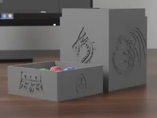 Deck Case Sacred Dragon