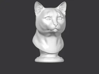 Siamese Cat Bust