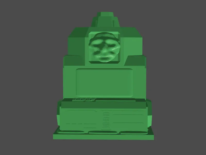 Alien Master Computer (scifi/mutant miniature for games)
