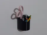 Wall-Mounted Box, Pen Holder-5