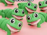 3D Printed Lizard: Articulated Flexi Fidget Toy (STL & 3MF)-1