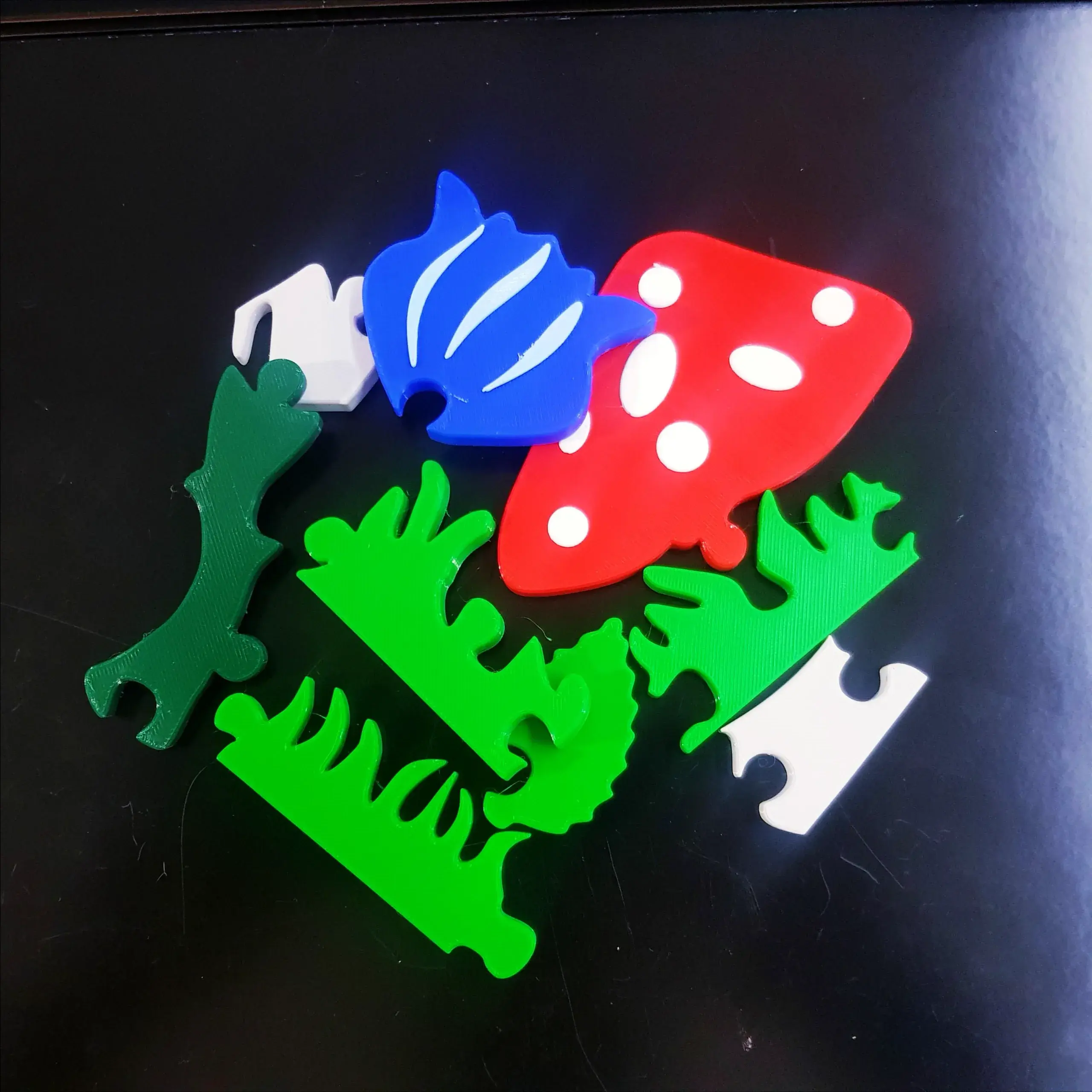 🌹🍄Blue Rose & Toadstool Puzzle🌹🍄