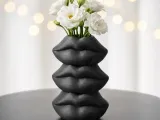 3D Lips Vase | Modern Face Embossed Lip Planter-5