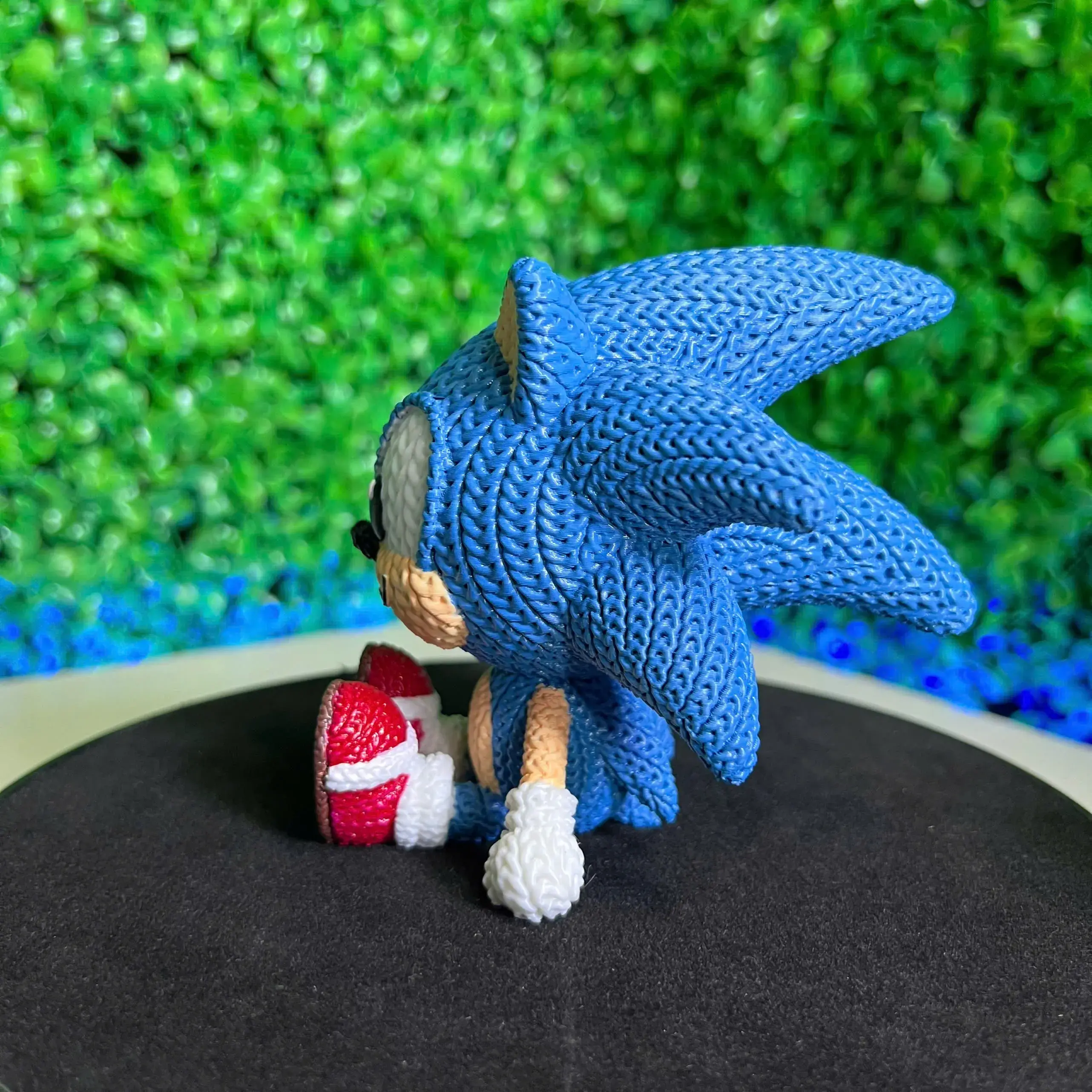 Sonic Knitted - Crochet - STL & 3mf Multicolor
