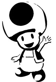 Toad stencil