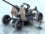 25mm M1940 72-K AA cannon - WW2 terrain diaroma-0