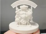 Engine Miniature, Motor Trophy, Mechanic Award-0